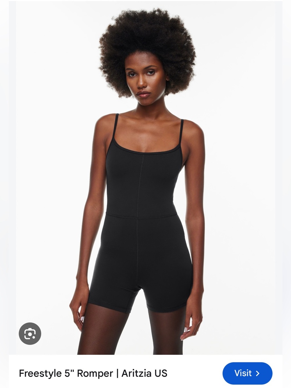 Aritzia Freestyle Romper 5”
